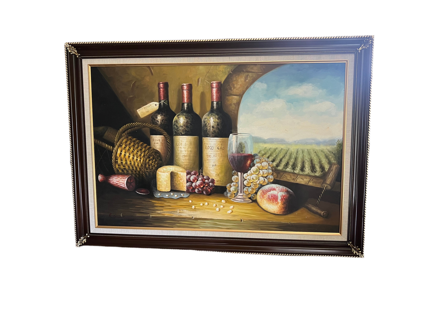 Beautiful Winery painting