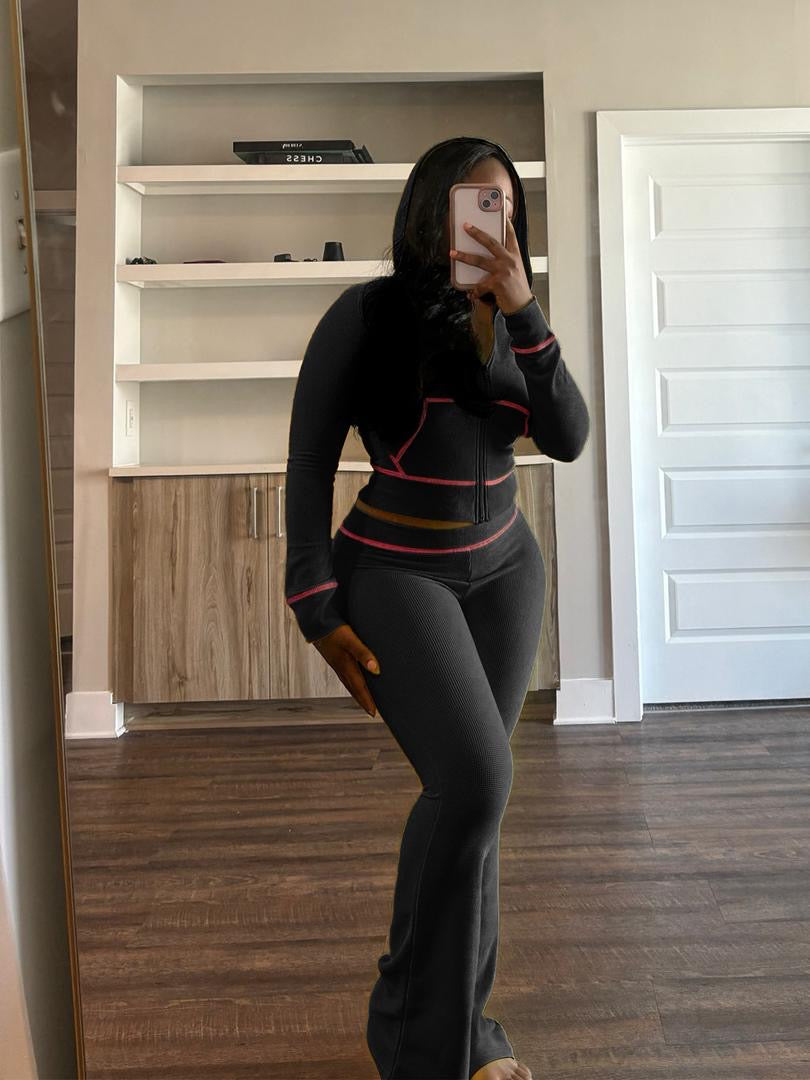 2 piece winter waffle set