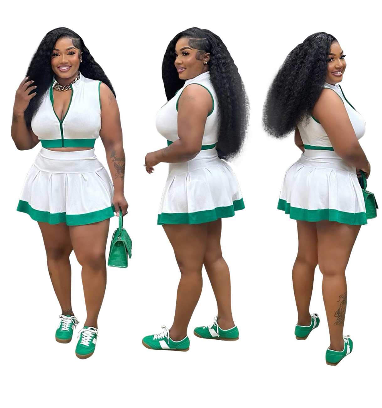 Structured Elegance Midi Dress