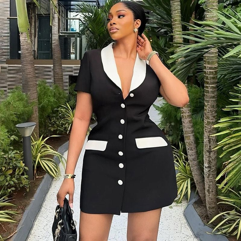 Black and white one piece