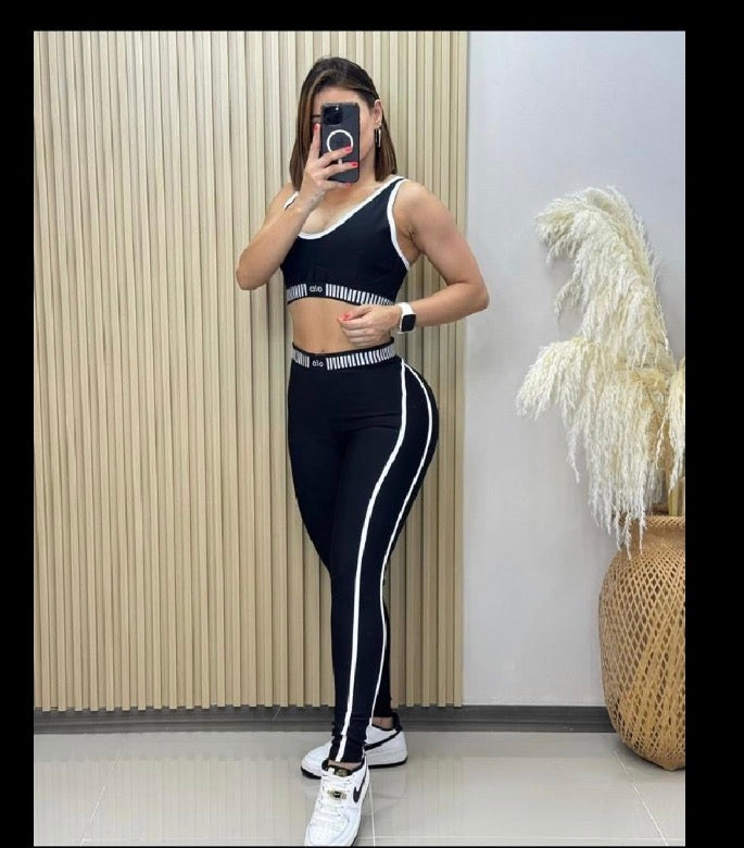 Contrast Fit Activewear Set