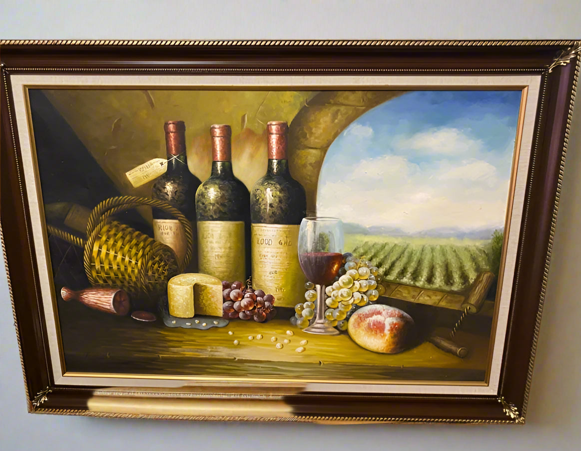Beautiful Winery painting
