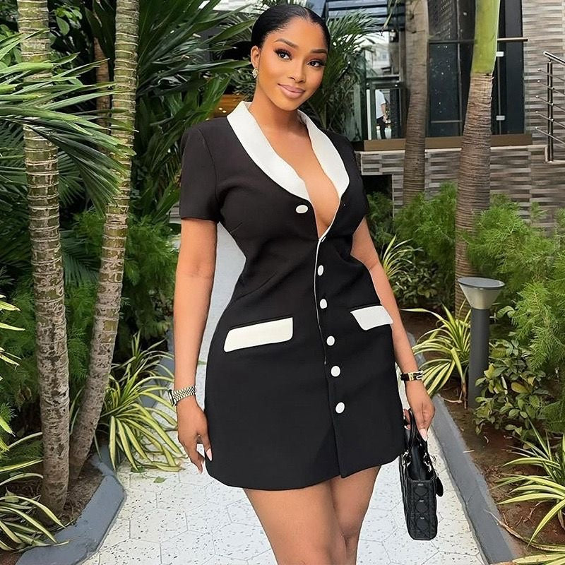 Black and white one piece