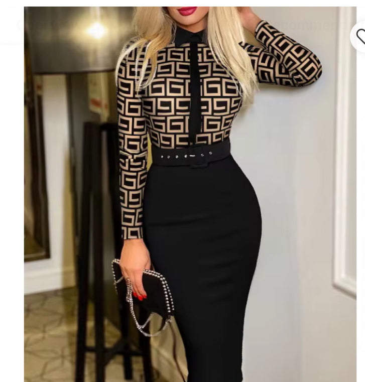 Slim fit fashion elegant women’s suit collar pullover