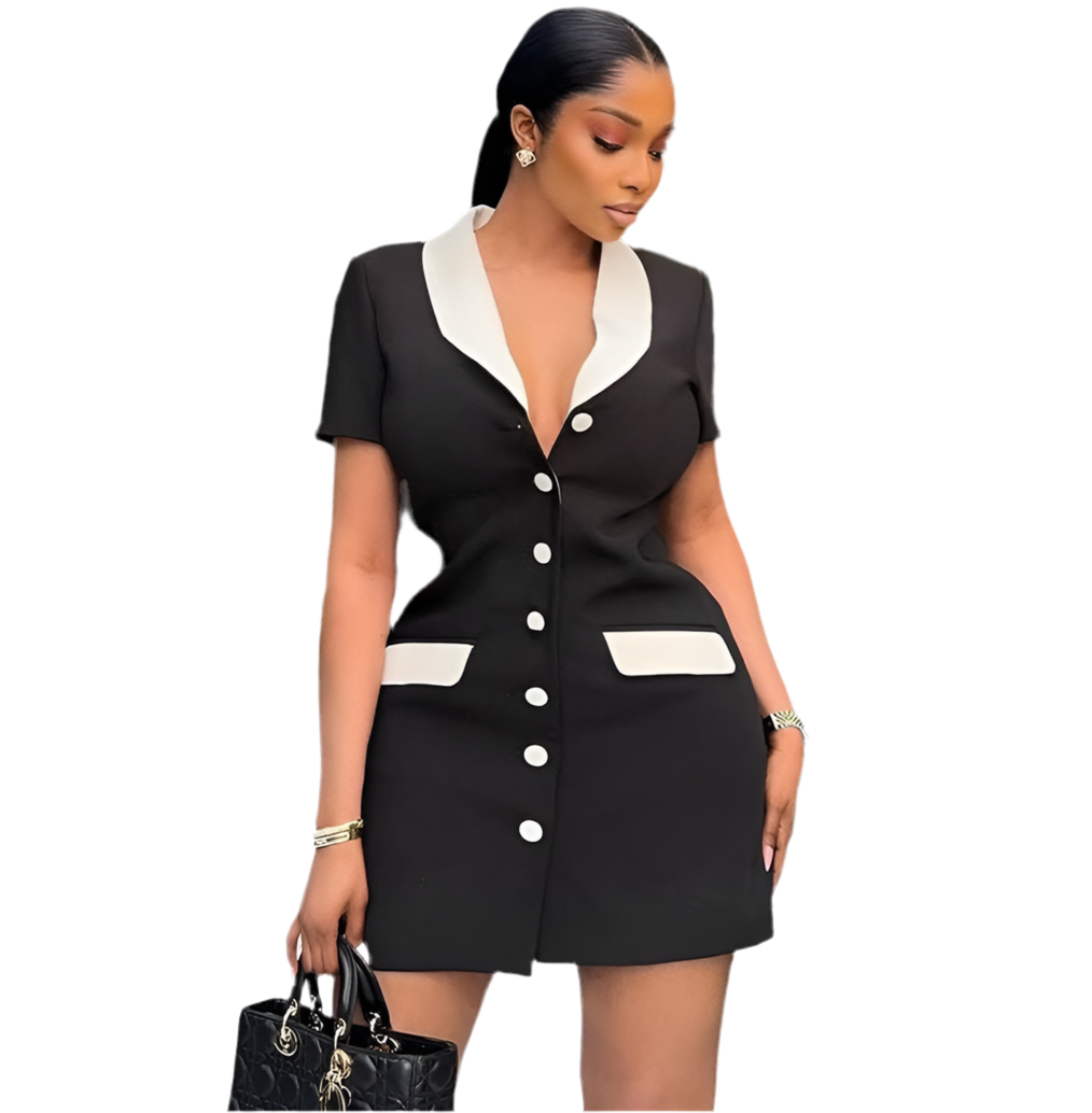 Black and white one piece