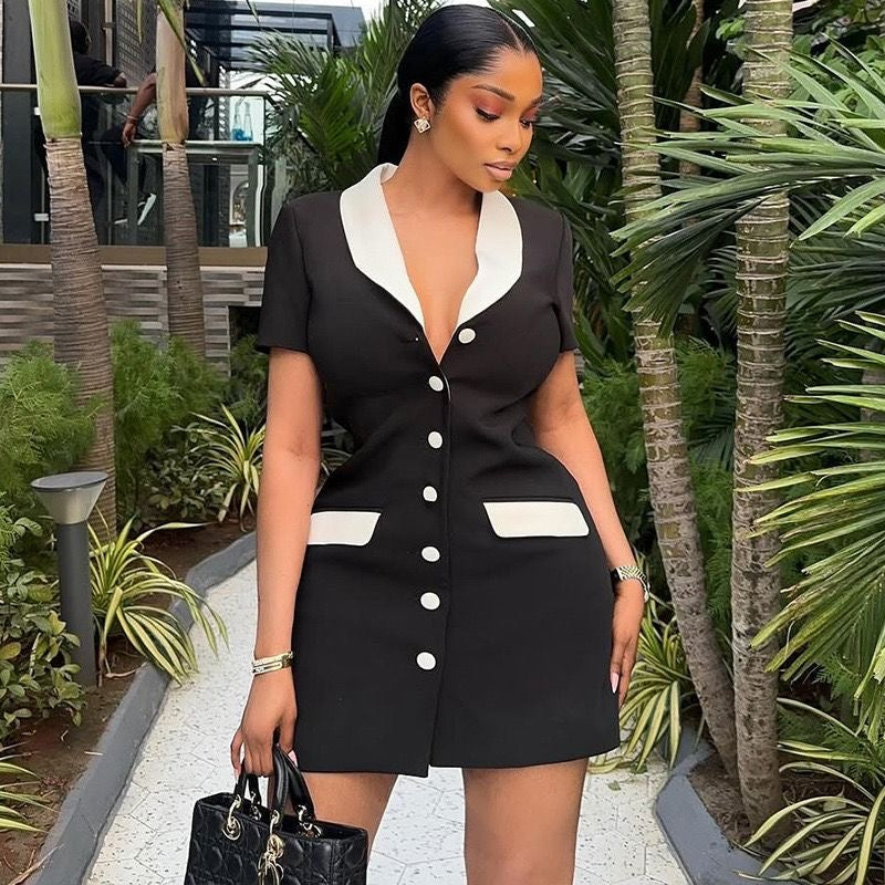 Black and white one piece