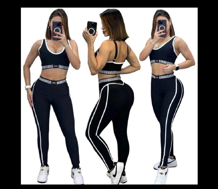 Contrast Fit Activewear Set