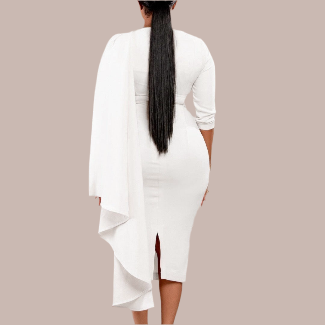 Office lady slim fit pencil dress