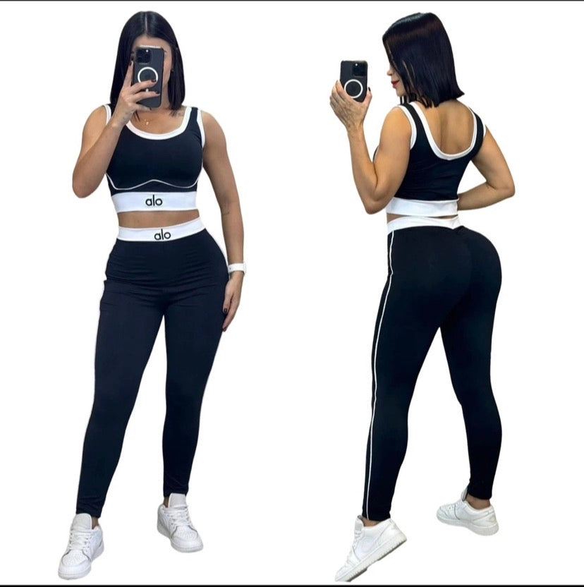 Sporty Contrast Sculpt Set