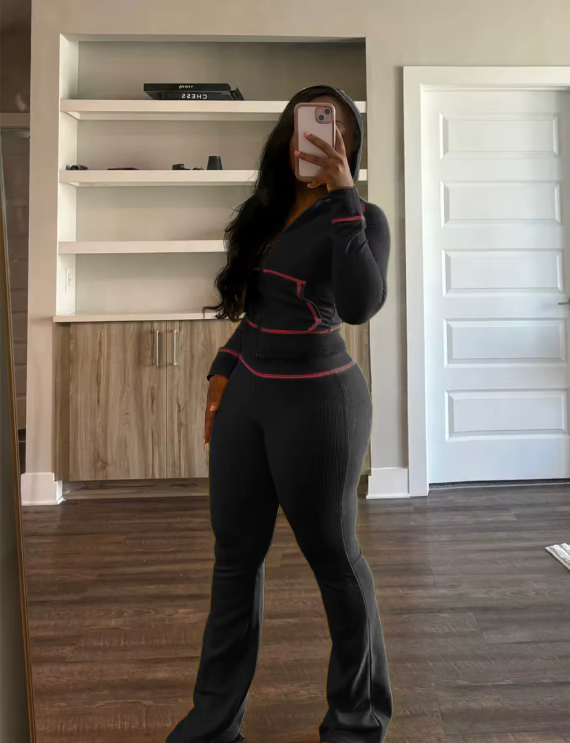 2 piece winter waffle set