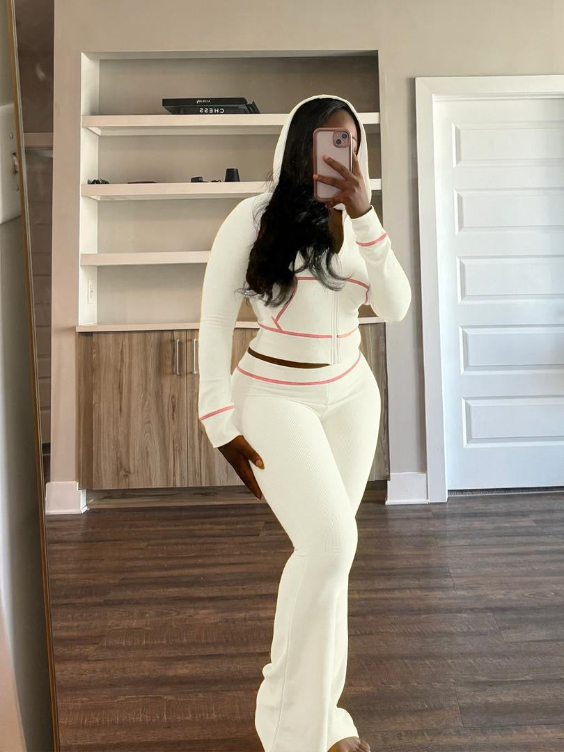 2 piece winter waffle set