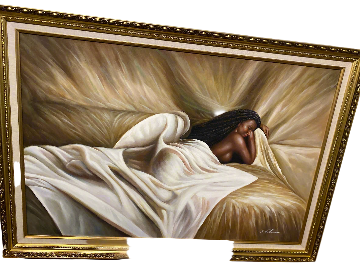 Rich Morning Black Woman